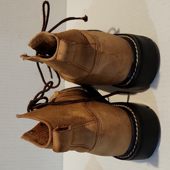 Ariat leather boots women's size 7.5 B - Picture 6 of 10